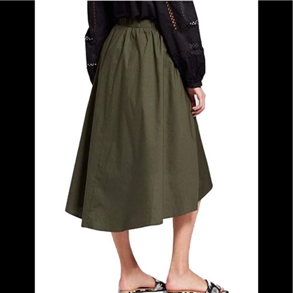 NWT Who What Wear knot front skirt. Size 2 - Picture 2 of 6